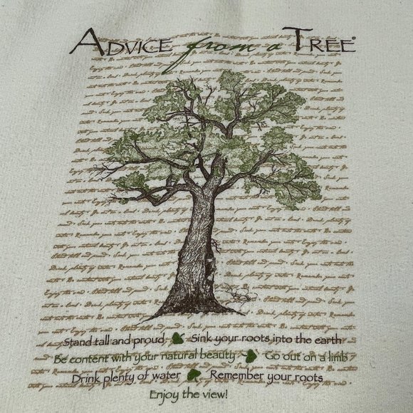 Lot of 2 Women's Sweatshirts - Celestial XL Dark Blue & "Advice From a Tree" M - Picture 10 of 16